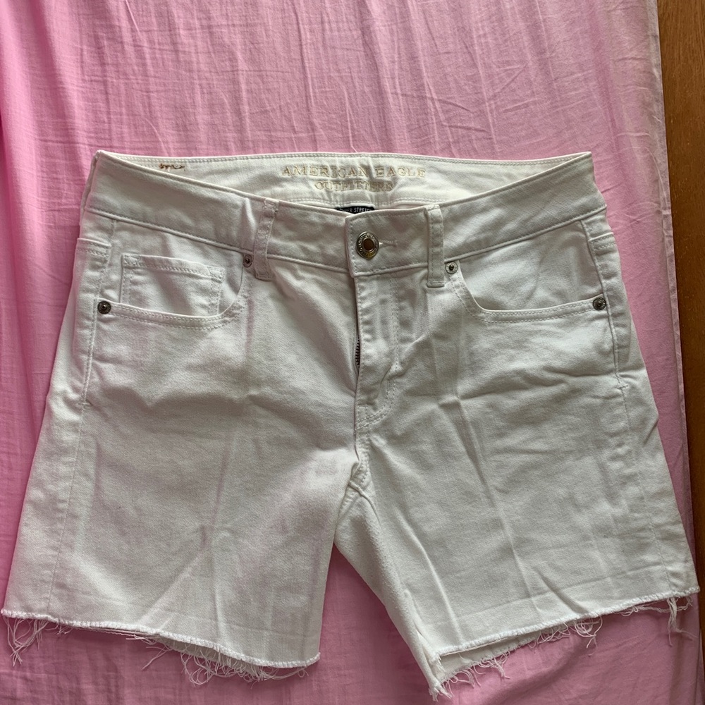 American Eagle Destroyed Denim Shorts